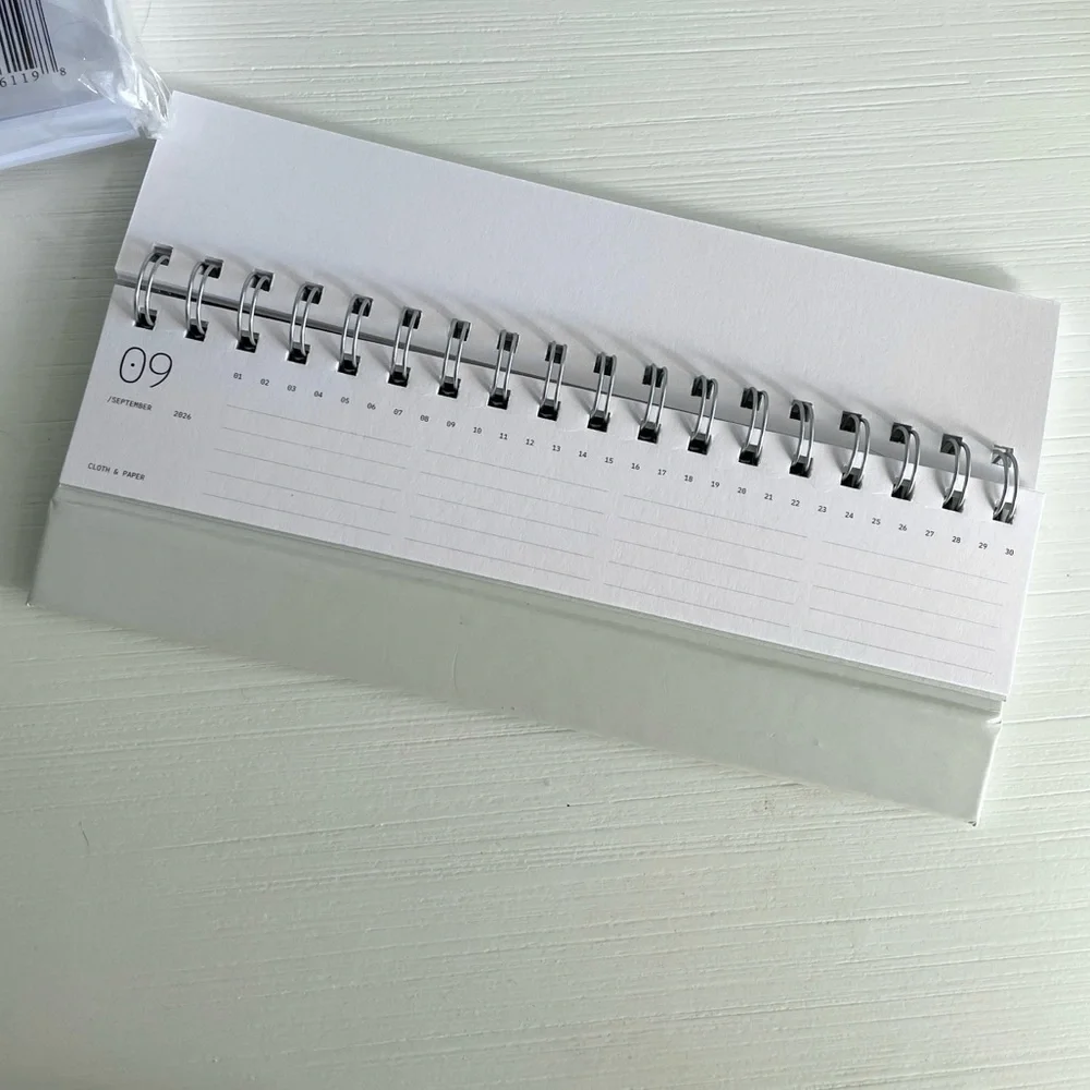 Cloth & Paper 2026 A5 Daily Inserts + Desk Calendar